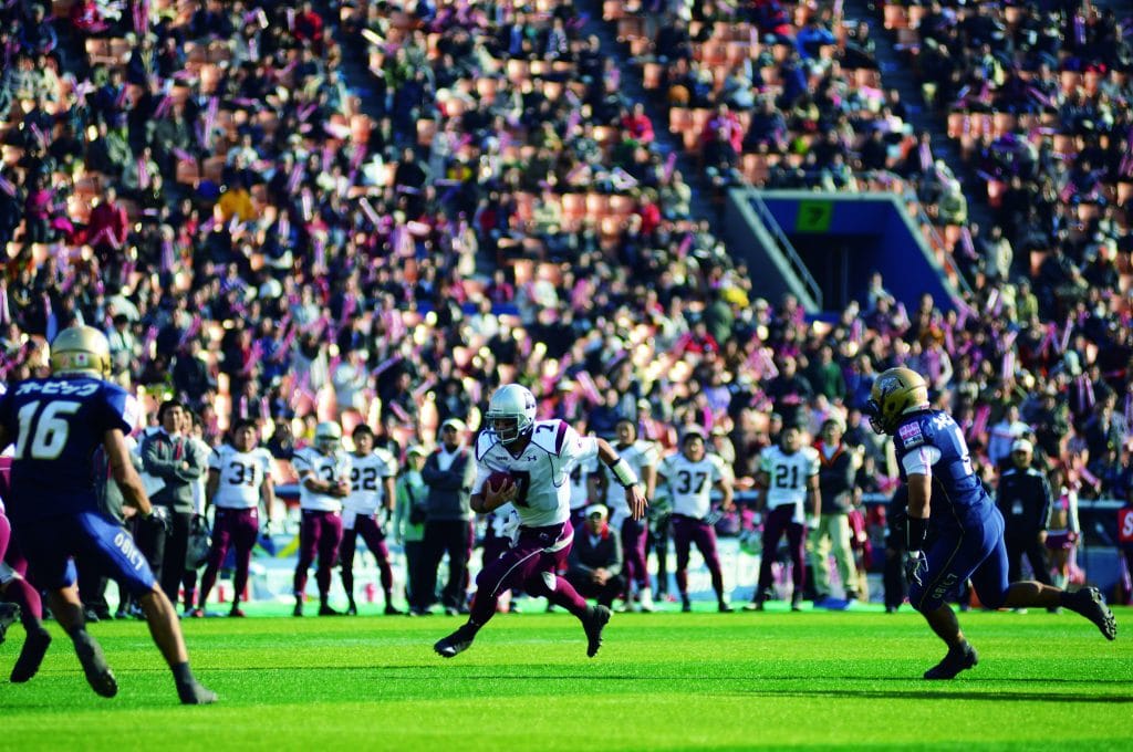 鹿島DEERS 鹿島大応援団をバックにラストゲーム